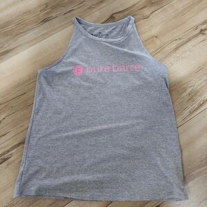 Pure Barre Light Gray Tank Top